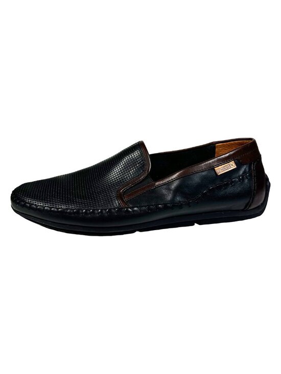 Pikolinos Conil M1S-3193C1 Mens Loafers Size 43 Black Brown Leather Slip On main image 11